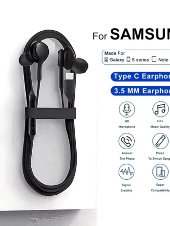 Original Type C Wired Earphone For Samsung Galaxy