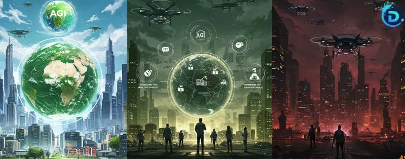 The World in 2026: Living with AGI