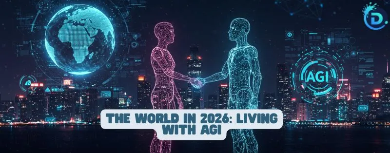 The World in 2026: Living with AGI